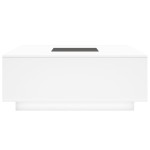 vidaXL Măsuță de cafea cu LED infinity, alb, 100x100x40 cm vidaXL Măsuță de cafea cu LED infinity, alb, 100x100x40 cm