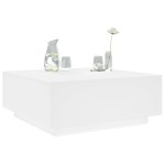 vidaXL Măsuță de cafea alb 100x100x40 cm lemn prelucrat vidaXL Măsuță de cafea alb 100x100x40 cm lemn prelucrat