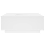 vidaXL Măsuță de cafea alb 100x100x40 cm lemn prelucrat vidaXL Măsuță de cafea alb 100x100x40 cm lemn prelucrat