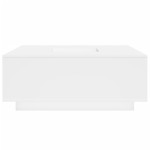 vidaXL Măsuță de cafea alb 100x100x40 cm lemn prelucrat vidaXL Măsuță de cafea alb 100x100x40 cm lemn prelucrat