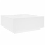 vidaXL Măsuță de cafea alb 100x100x40 cm lemn prelucrat vidaXL Măsuță de cafea alb 100x100x40 cm lemn prelucrat