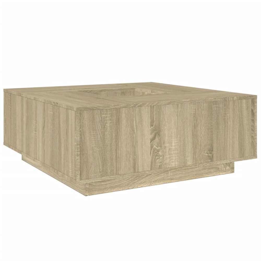 vidaXL Măsuță de cafea stejar sonoma 100x100x40 cm lemn prelucrat
