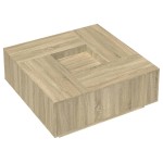 vidaXL Măsuță de cafea stejar sonoma 100x100x40 cm lemn prelucrat vidaXL Măsuță de cafea stejar sonoma 100x100x40 cm lemn prelucrat