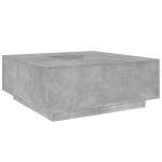 vidaXL Măsuță de cafea gri beton 100x100x40 cm lemn prelucrat