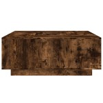 vidaXL Măsuță de cafea stejar fumuriu 100x100x40 cm din lemn prelucrat