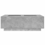 vidaXL Măsuță de cafea cu LED infinity, gri beton, 116x69x40 cm vidaXL Măsuță de cafea cu LED infinity, gri beton, 116x69x40 cm