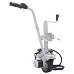 vidaXL Roată de manevră motorizată pentru remorcă, aluminiu 12 V 350 W vidaXL Roată de manevră motorizată pentru remorcă, aluminiu 12 V 350 W