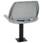 vidaXL Set scaun pliabil pentru barcă, albastru și alb, 48x51x41 cm vidaXL Set scaun pliabil pentru barcă, albastru și alb, 48x51x41 cm