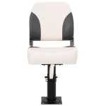 vidaXL Set scaune pliabile pentru barcă, 4 piese, spătar mic vidaXL Set scaune pliabile pentru barcă, 4 piese, spătar mic