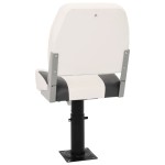 vidaXL Set scaune pliabile pentru barcă, 4 piese, spătar mic vidaXL Set scaune pliabile pentru barcă, 4 piese, spătar mic