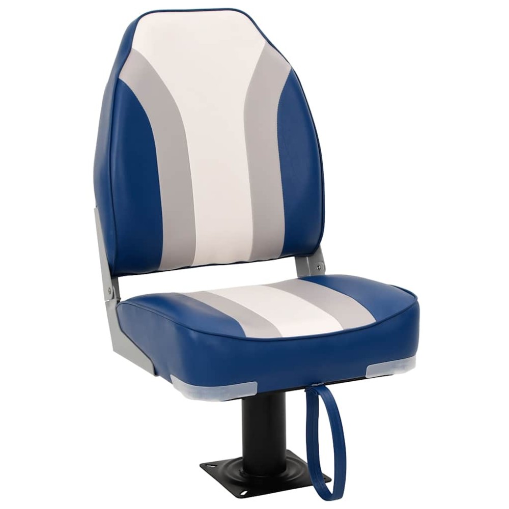vidaXL Set cu scaun pentru barcă, pliabil, 4 piese, spătar înalt