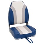 vidaXL Set cu scaun pentru barcă, pliabil, 4 piese, spătar înalt vidaXL Set cu scaun pentru barcă, pliabil, 4 piese, spătar înalt