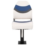 vidaXL Set cu scaun pentru barcă, pliabil, 4 piese, spătar înalt vidaXL Set cu scaun pentru barcă, pliabil, 4 piese, spătar înalt
