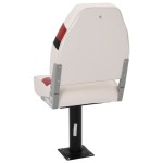 vidaXL Set cu scaun pentru barcă, pliabil, 2 piese, spătar înalt vidaXL Set cu scaun pentru barcă, pliabil, 2 piese, spătar înalt