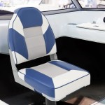 vidaXL Scaune pliabile pentru barcă 2 buc. cu spătar înalt 39x43x58 cm vidaXL Scaune pliabile pentru barcă 2 buc. cu spătar înalt 39x43x58 cm
