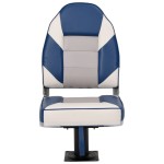 vidaXL Set cu scaun pentru barcă, pliabil, 4 piese, spătar înalt vidaXL Set cu scaun pentru barcă, pliabil, 4 piese, spătar înalt