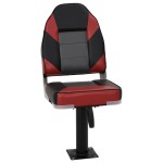vidaXL Set cu scaun pentru barcă, pliabil, 2 piese, spătar înalt vidaXL Set cu scaun pentru barcă, pliabil, 2 piese, spătar înalt
