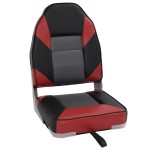 vidaXL Scaune pliabile pentru barcă 2 buc. cu spătar înalt 39x43x58 cm vidaXL Scaune pliabile pentru barcă 2 buc. cu spătar înalt 39x43x58 cm