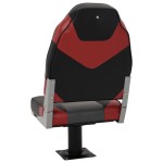 vidaXL Set cu scaun pentru barcă, pliabil, 4 piese, spătar înalt vidaXL Set cu scaun pentru barcă, pliabil, 4 piese, spătar înalt
