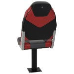 vidaXL Set cu scaun pentru barcă, pliabil, 4 piese, spătar înalt vidaXL Set cu scaun pentru barcă, pliabil, 4 piese, spătar înalt