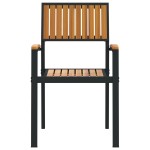 vidaXL Scaun pentru Grădină 6 pcs Maro 56 x 57 x 87cm vidaXL Scaun pentru Grădină 6 pcs Maro 56 x 57 x 87cm