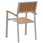 vidaXL Scaun pentru Grădină 6 pcs Maro 56 x 57 x 87cm vidaXL Scaun pentru Grădină 6 pcs Maro 56 x 57 x 87cm