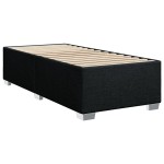 vidaXL Cadru de pat fără saltea țesătură neagră 80x200 cm