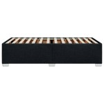 vidaXL Cadru de pat fără saltea țesătură neagră 80x200 cm