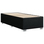 vidaXL Cadru de pat fără saltea țesătură neagră 80x200 cm
