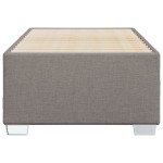 vidaXL Cadru de pat fără saltea Taupe 90x190 cm Stofa