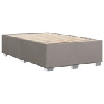 vidaXL Cadru de pat fără saltea, gri taupe, 120x200 cm, textil vidaXL Cadru de pat fără saltea, gri taupe, 120x200 cm, textil