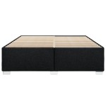 vidaXL Cadru de pat fără saltea, negru, 180x200 cm, textil vidaXL Cadru de pat fără saltea, negru, 180x200 cm, textil