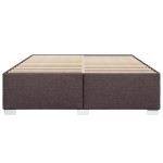 vidaXL Cadru de pat fără saltea, maro închis, 180x200 cm, textil vidaXL Cadru de pat fără saltea, maro închis, 180x200 cm, textil