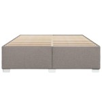 vidaXL Cadru de pat fără saltea, gri taupe, 180x200 cm, textil vidaXL Cadru de pat fără saltea, gri taupe, 180x200 cm, textil
