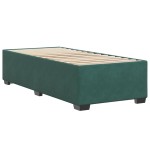 vidaXL Cadru de pat fără saltea, verde închis, 80x200 cm, catifea vidaXL Cadru de pat fără saltea, verde închis, 80x200 cm, catifea