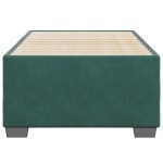 vidaXL Cadru de pat fără saltea, verde închis, 80x200 cm, catifea vidaXL Cadru de pat fără saltea, verde închis, 80x200 cm, catifea