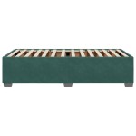 vidaXL Cadru de pat fără saltea, verde închis, 80x200 cm, catifea vidaXL Cadru de pat fără saltea, verde închis, 80x200 cm, catifea