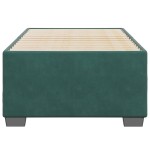 vidaXL Cadru de pat fără saltea, verde închis, 90x190 cm, catifea vidaXL Cadru de pat fără saltea, verde închis, 90x190 cm, catifea