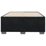 vidaXL Cadru de pat fără saltea Negru 120x190 cm catifea