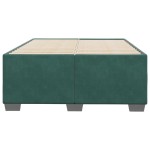 vidaXL Cadru de pat fără saltea, verde închis, 120x200 cm, catifea vidaXL Cadru de pat fără saltea, verde închis, 120x200 cm, catifea