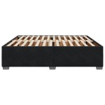 vidaXL Cadru de pat fără saltea, negru, 180x200 cm, catifea vidaXL Cadru de pat fără saltea, negru, 180x200 cm, catifea