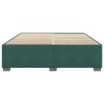 vidaXL Cadru de pat fără saltea, verde închis, 180x200 cm, catifea vidaXL Cadru de pat fără saltea, verde închis, 180x200 cm, catifea