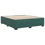 vidaXL Cadru de pat fără saltea, verde închis, 180x200 cm, catifea vidaXL Cadru de pat fără saltea, verde închis, 180x200 cm, catifea