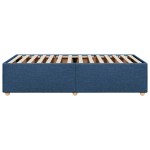 vidaXL Cadru de pat fără saltea țesătură albastră 80x200 cm
