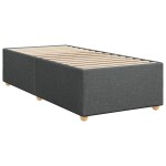 vidaXL Cadru de pat fără saltea, gri închis, 90x190 cm, textil vidaXL Cadru de pat fără saltea, gri închis, 90x190 cm, textil
