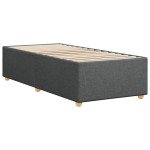 vidaXL Cadru de pat fără saltea, gri închis, 90x190 cm, textil vidaXL Cadru de pat fără saltea, gri închis, 90x190 cm, textil