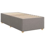 vidaXL Cadru de pat fără saltea Taupe 90x190 cm Stofa