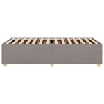 vidaXL Cadru de pat fără saltea Taupe 90x190 cm Stofa