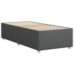 vidaXL Cadru de pat fără saltea, gri închis, 90x200 cm, textil vidaXL Cadru de pat fără saltea, gri închis, 90x200 cm, textil