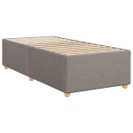 vidaXL Cadru de pat fără saltea Taupe 90x200 cm țesătură vidaXL Cadru de pat fără saltea Taupe 90x200 cm țesătură